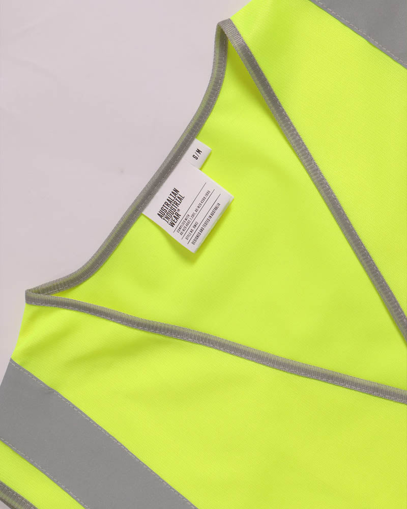 AIW SW43 Safety Vest With Shoulder Tapes.