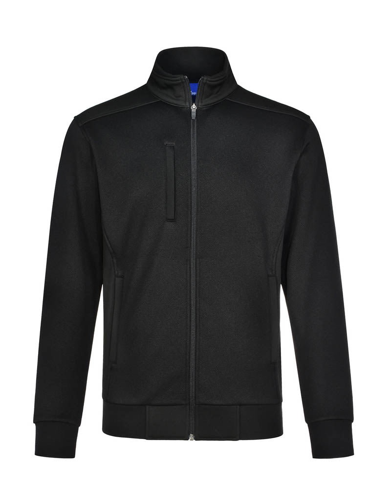 JK57 - JACQUARD FLEECE BOMBER JACKET