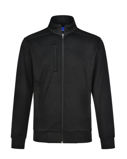 JK57 - JACQUARD FLEECE BOMBER JACKET