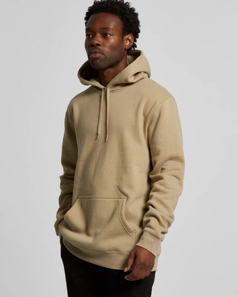 AS COLOUR MENS STENCIL HOODED JUMPER - 5102