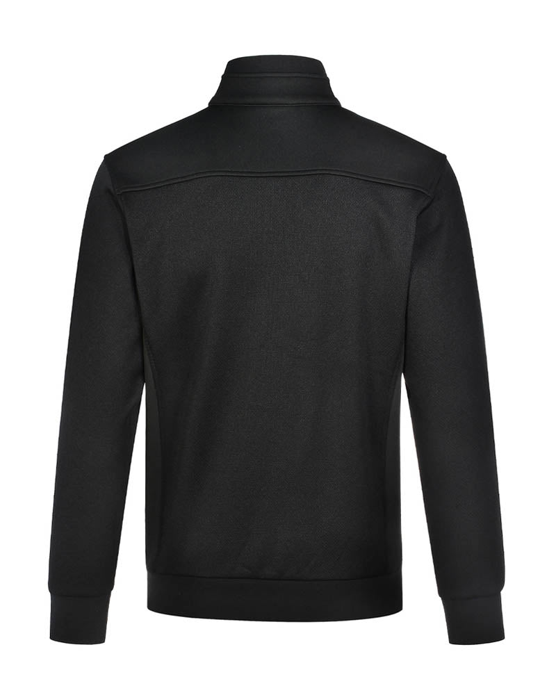 JK57 - JACQUARD FLEECE BOMBER JACKET