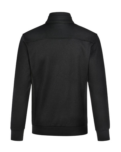 JK57 - JACQUARD FLEECE BOMBER JACKET