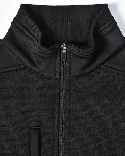 JK57 - JACQUARD FLEECE BOMBER JACKET