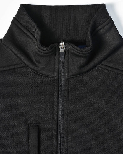 JK57 - JACQUARD FLEECE BOMBER JACKET