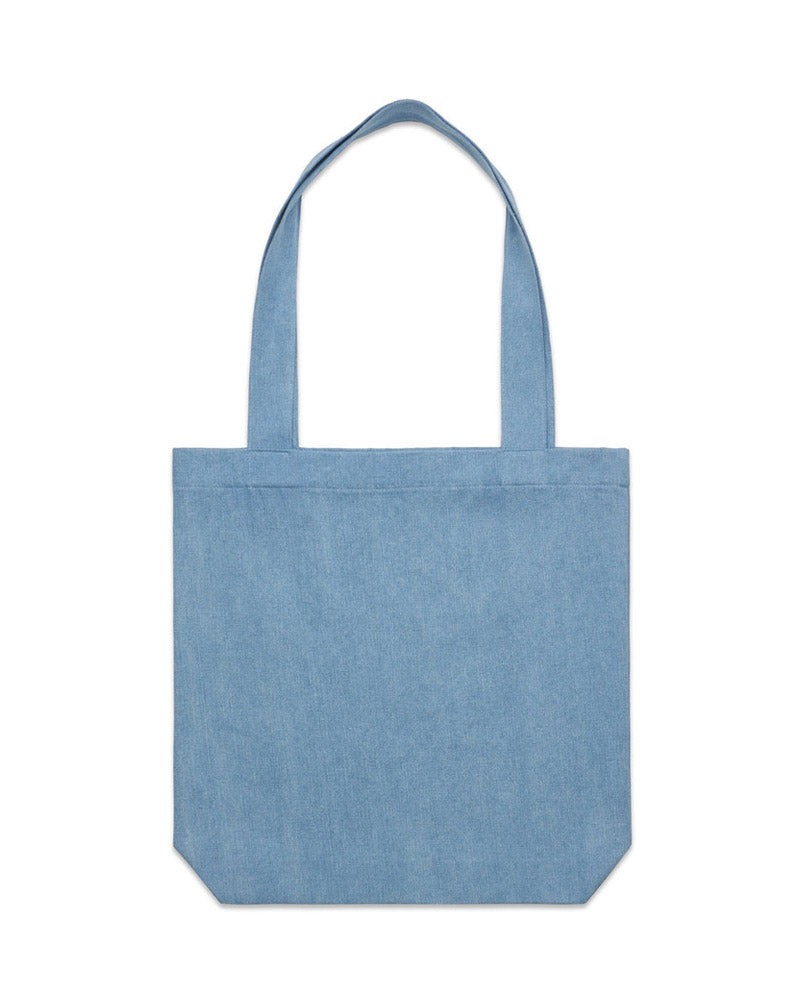 AS COLOUR - DENIM CARRIE TOTE BAG - 1012