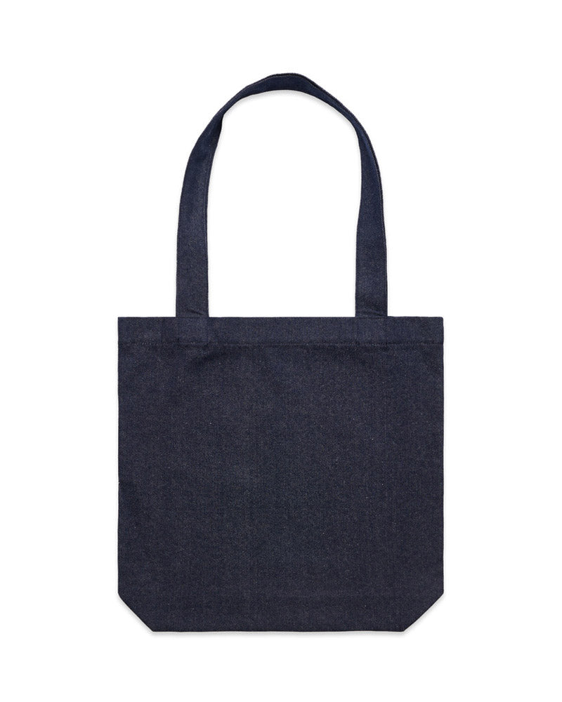 AS COLOUR - DENIM CARRIE TOTE BAG - 1012